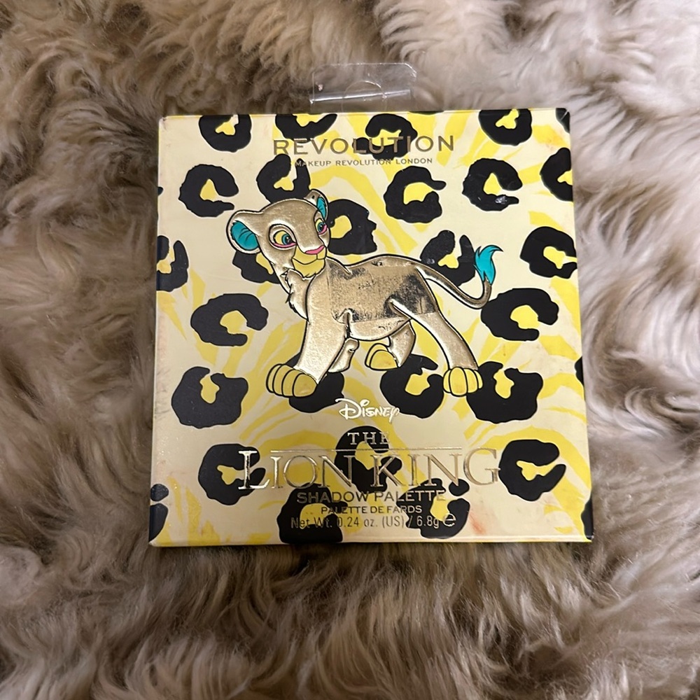 Makeup Revolution Disney The Lion King Jungle Princess Eyeshadow Palette new